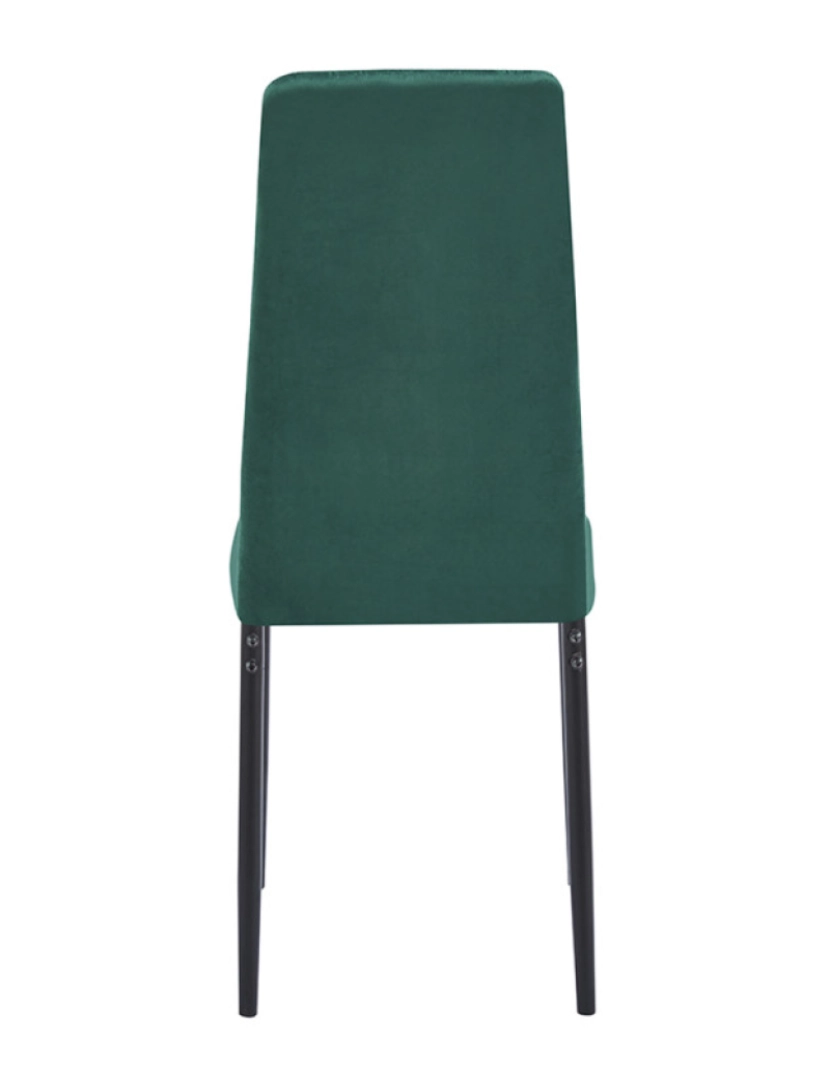 imagem de Pack 4 Cadeiras Lan Veludo - Verde4