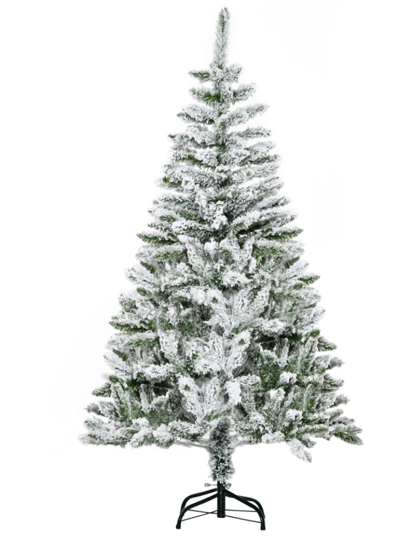 Homcom - Árvore de Natal Artificial Ø80x150cm cor verde 830-527V01GN