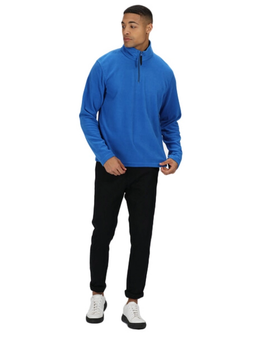 imagem de Regatta Mens Micro Zip pescoço velo superior4
