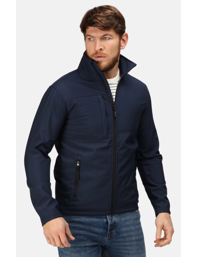 imagem de Regatta Professional Mens Octagon Ii impermeável Jaqueta de Softshell2
