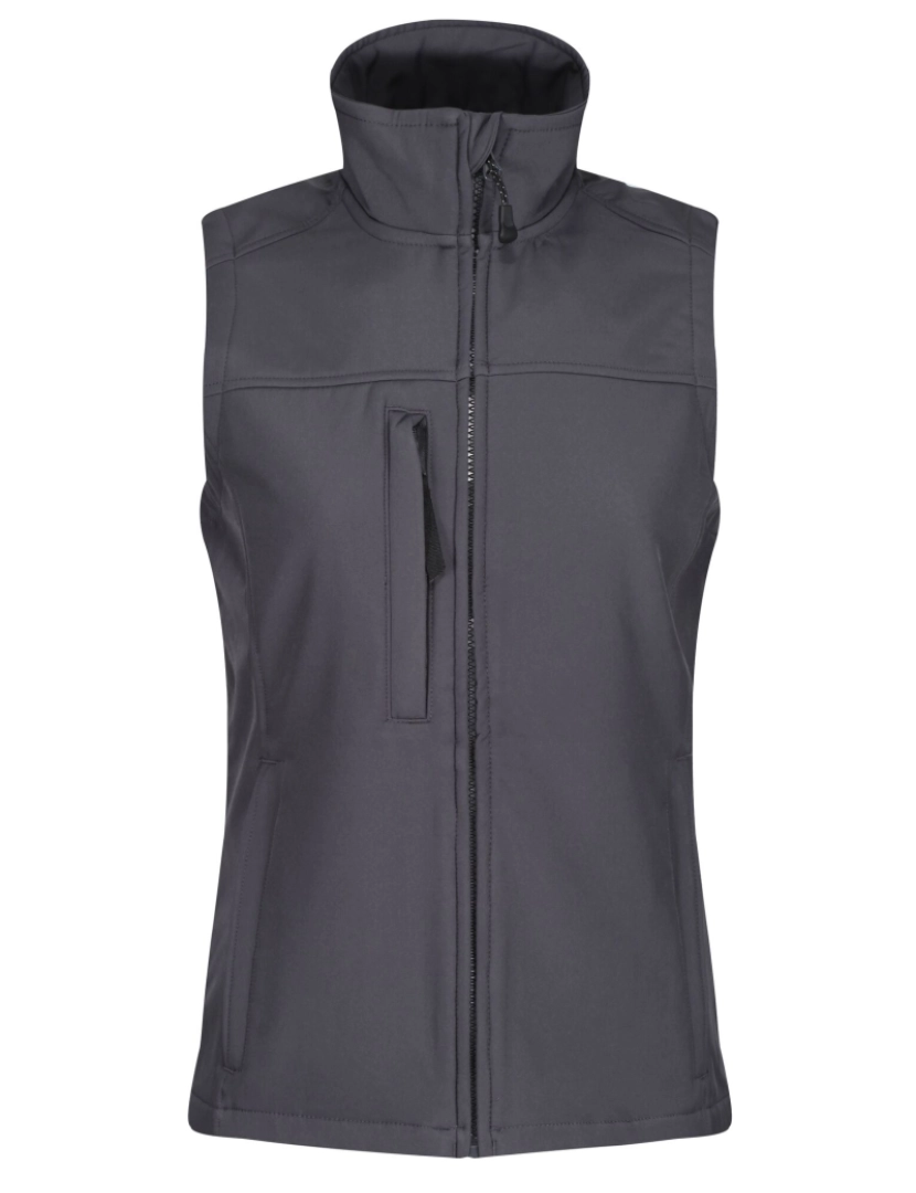 imagem de Regatta Womens/Ladies Flux Softshell Bodywarmer / Jaqueta sem mangas (Water Repellent & Wind Resistant)1