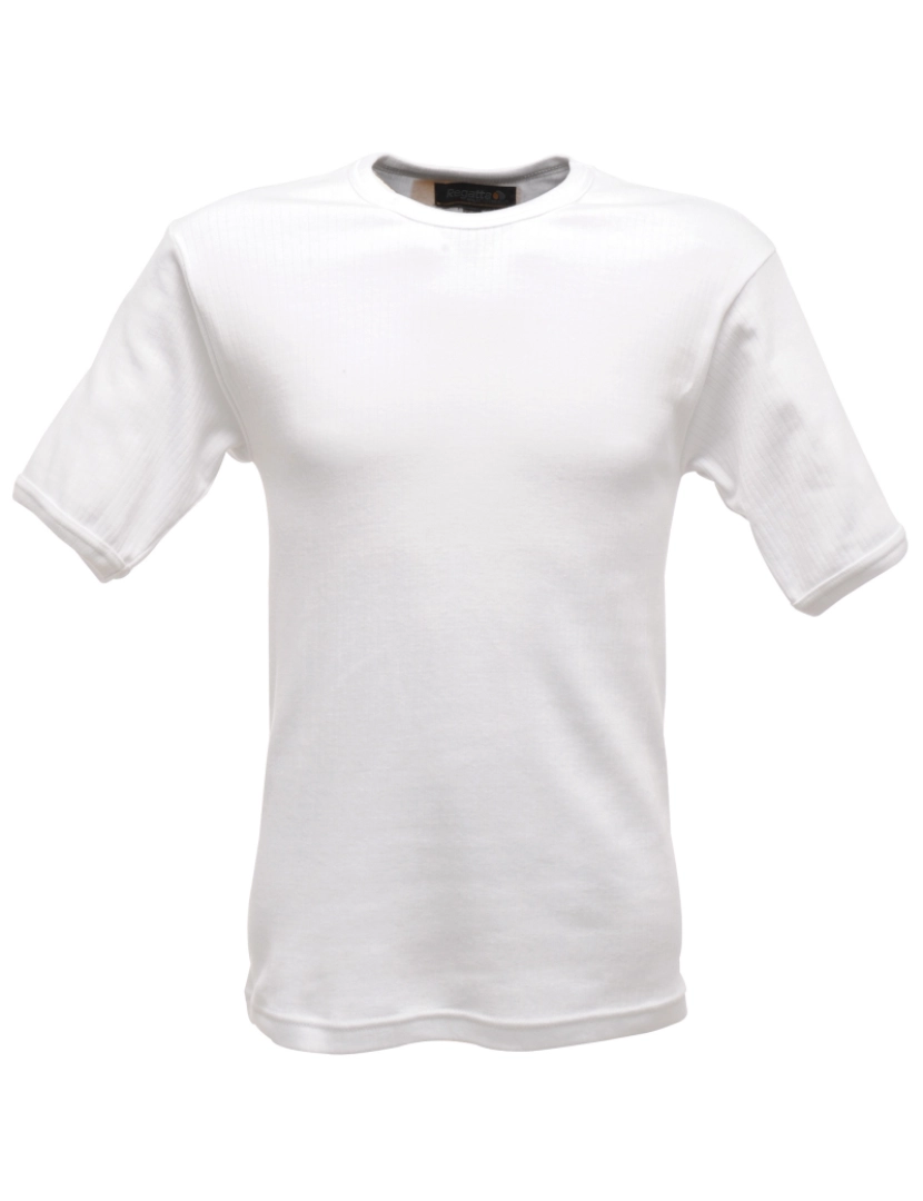 imagem grande de Regatta Mens roupa interior térmica manga curta colete / T-shirt1