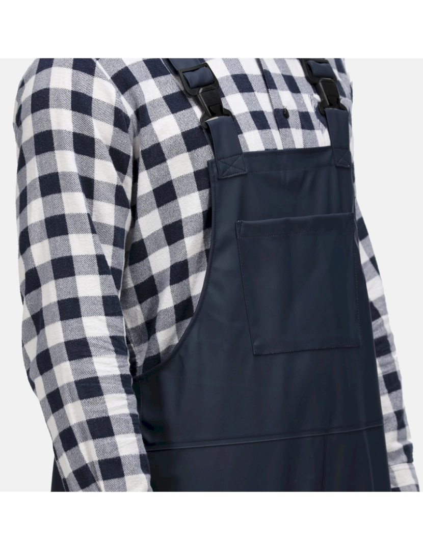 imagem de Regatta Mens Stormflex impermeável Bib e calças de cinta3