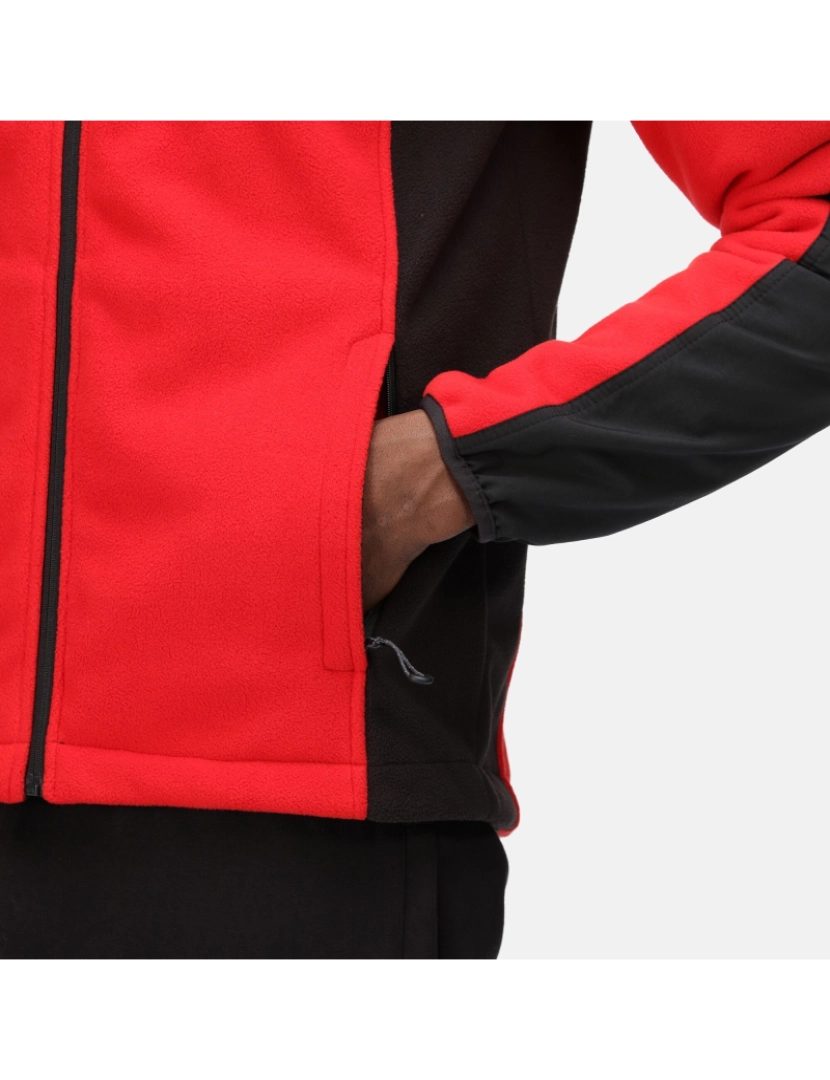 imagem de Regatta Mens Broadstone Full Zip Fleece Jacket4