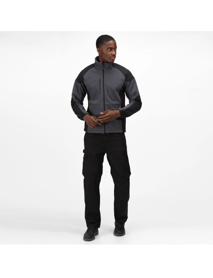 imagem de Regatta Mens Broadstone Full Zip Fleece Jacket5