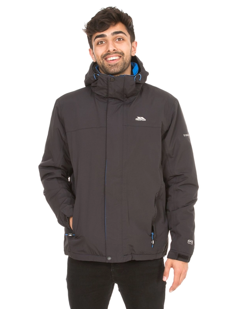 imagem de Trespass Mens Donelly impermeável casaco acolchoado3
