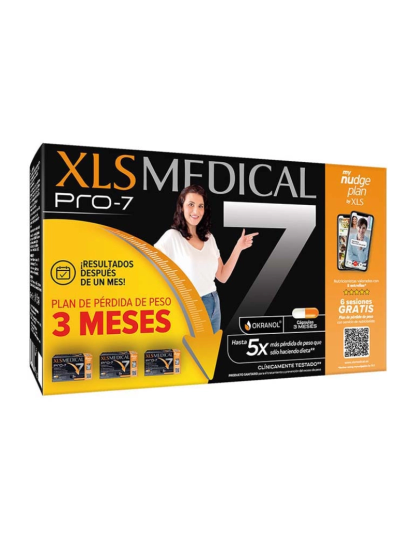 Xls Medical - Complemento Alimentar XLS Medical Pro-7 540 Unidades