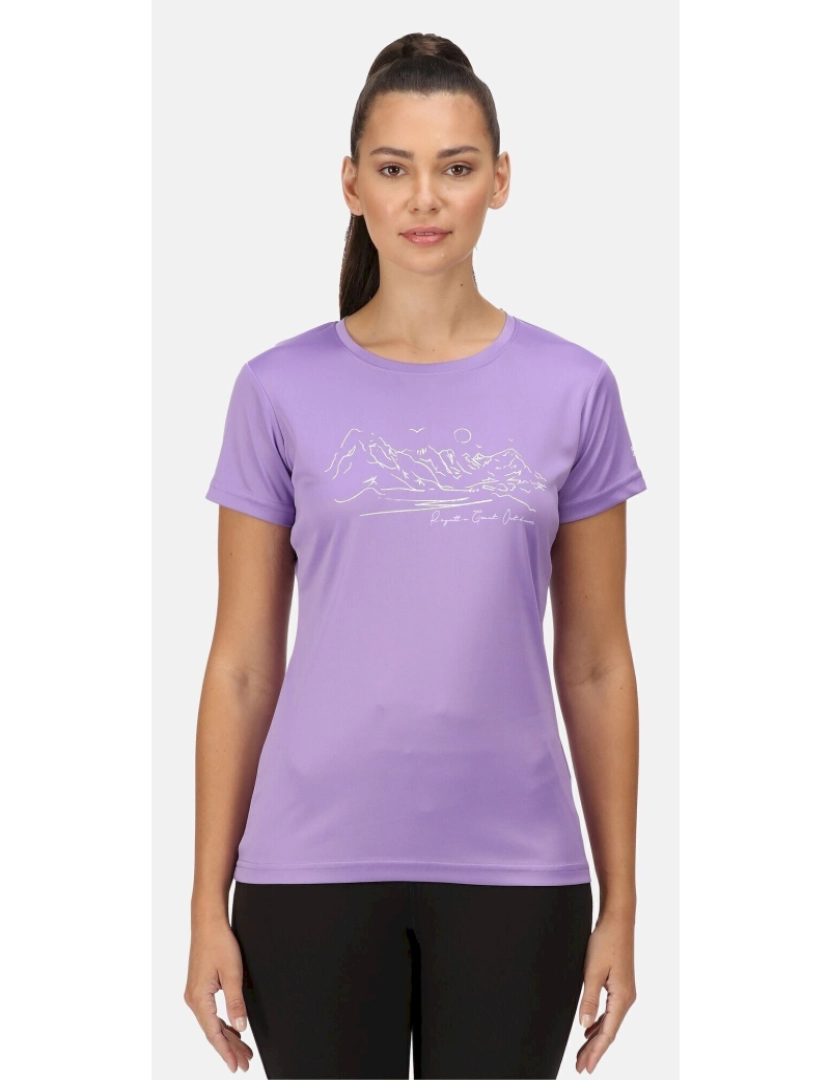 imagem de Regatta Womens/Ladies Fingal Vi Mountain T-shirt5