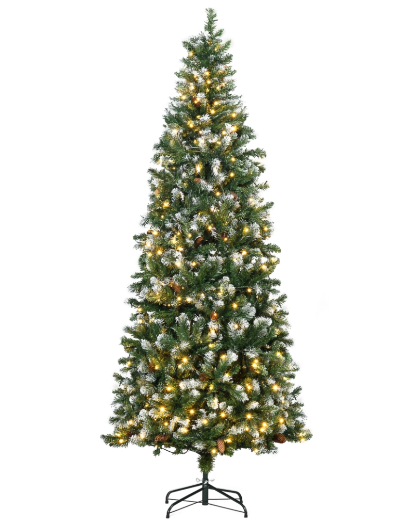 imagem de Árvore de Natal Ø100x230cm cor verde 830-732V91GN1