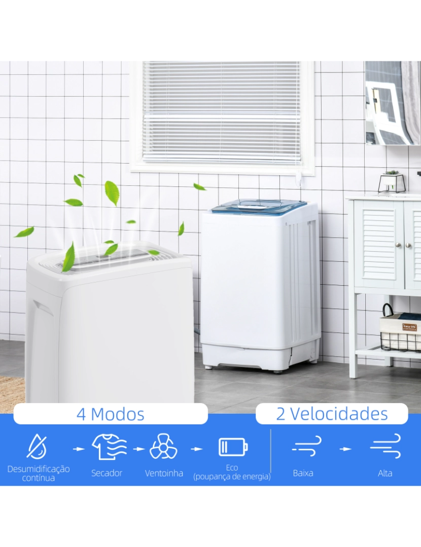 imagem de Desumidificador 29x18x49cm cor branco 821-031V90WT5