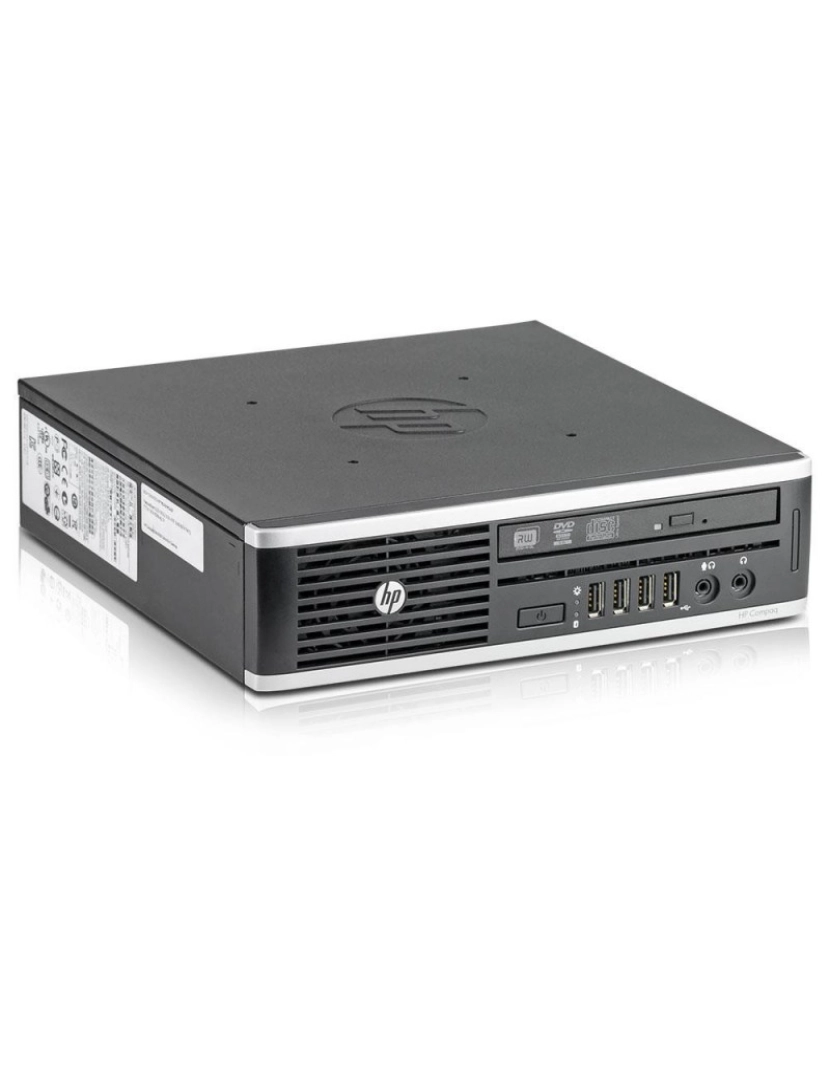 HP - Desktop HP 8300 USDT DUAL CORE G1610 3-GEN 4GB 160GB HDD DVD WIN 10 PRO
