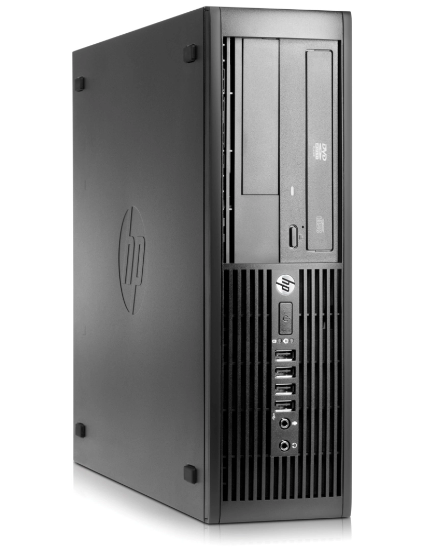 HP - Desktop Hp 4300 Sff Core I5-3470S 3-Gen 4Gb 128Gb Ssd Dvdrw Win 7 Pro