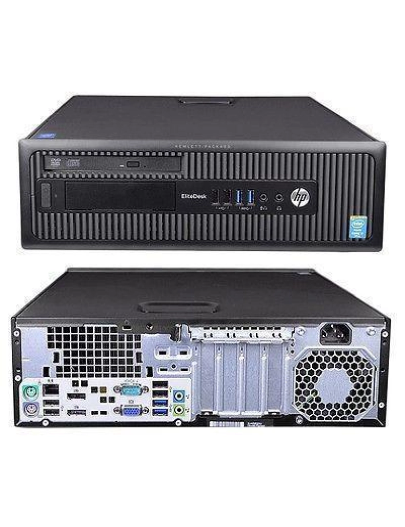 imagem de Desktop HP 600 G1 SFF CORE i5-4590 4-GEN QUAD-CORE 8GB 256GB SSD DVDRW WIN 10 PRO2