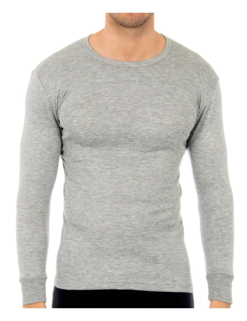 Abanderado - Longsleeves Homem Cinza