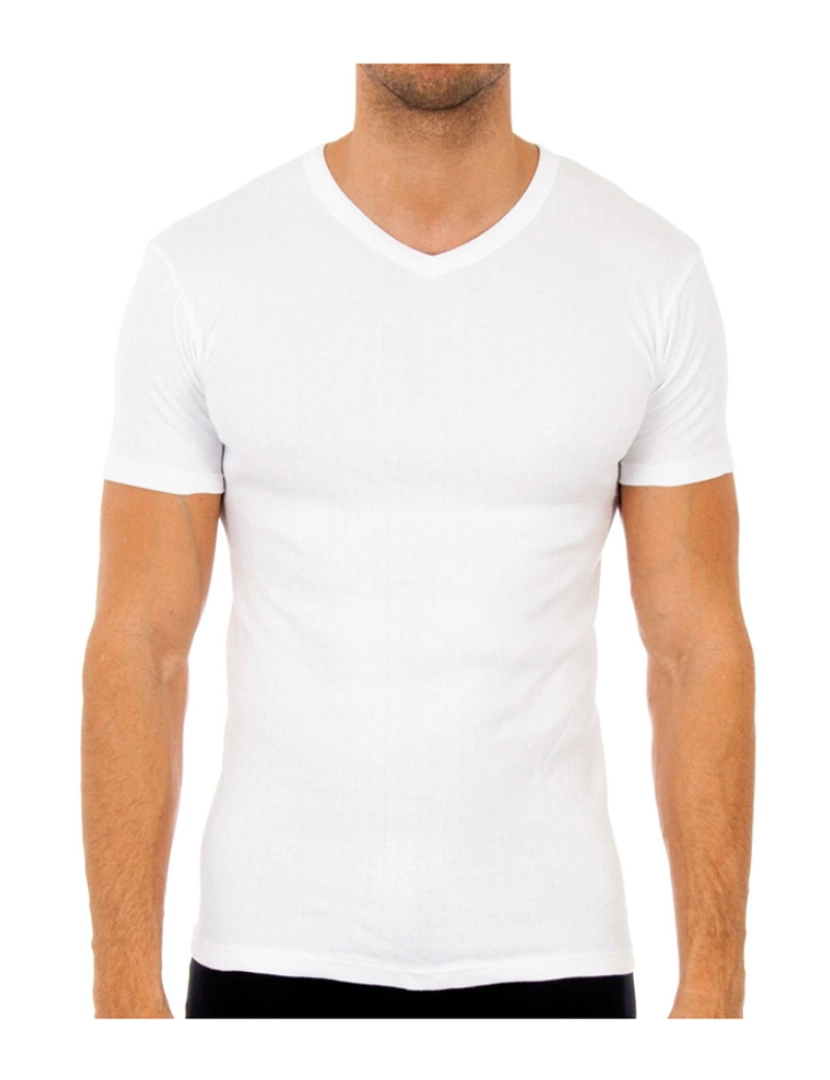 Abanderado - T-shirt thermal Homem Branco