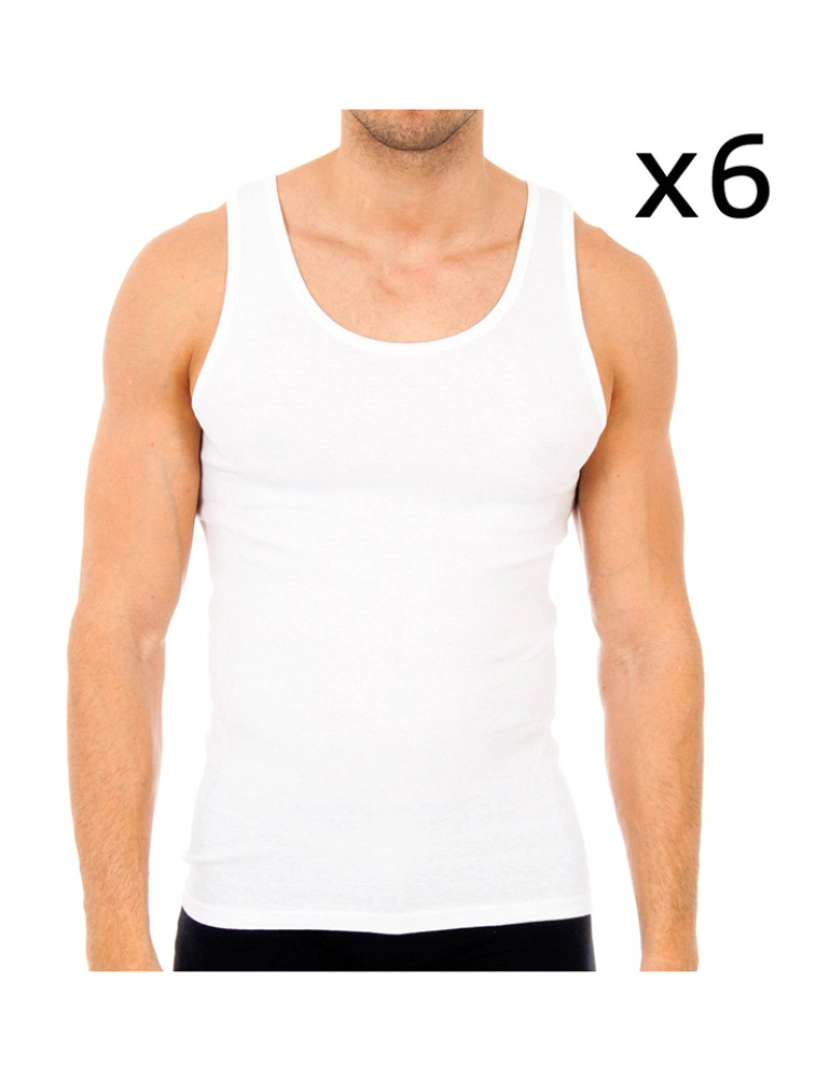 Abanderado - T-shirt interior Homem Branco