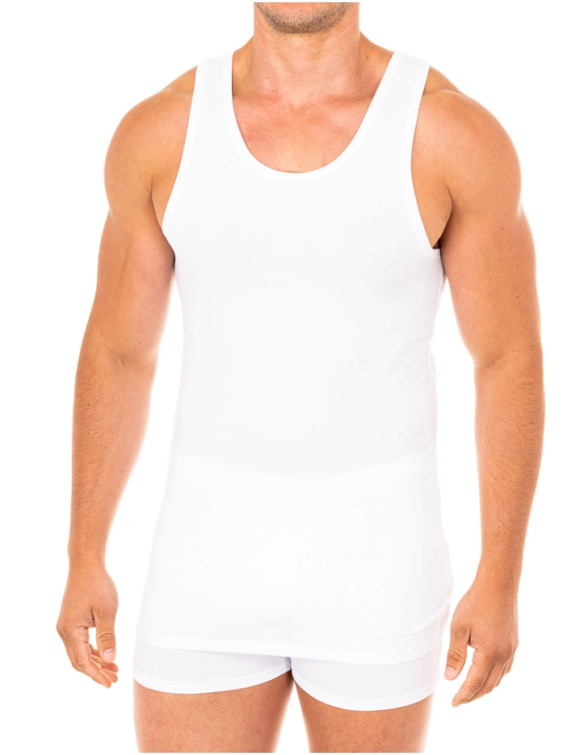 Abanderado - Tank Top Homem Branco