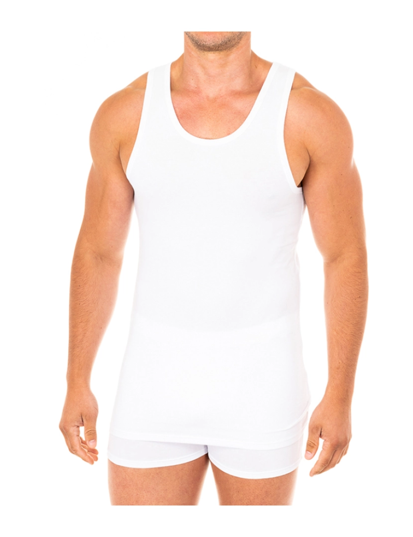 Abanderado - T-shirt interior Homem Branco