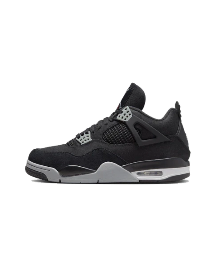 Nike - Air Jordan 4 Black Canvas (GS)