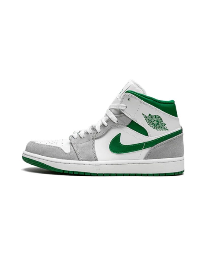 Nike - Air Jordan 1 Mid Grey Green