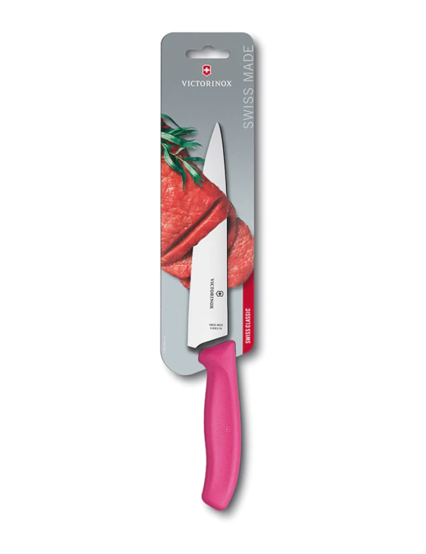 Victorinox - Faca de Cozinheiro/Trinchar Rosa 19 cm