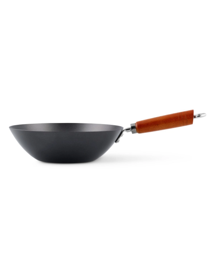 imagem de Cabo de madeira antiaderente wok 27 cm2