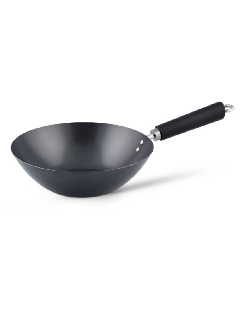 Ken Hom - wok de 27 cm com cabo de baquelite