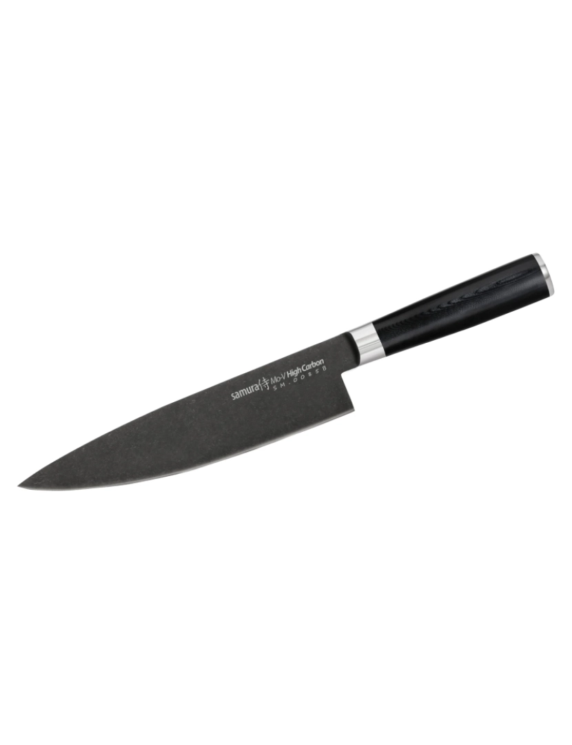 Samura - Faca de Chef Japonesa Samura MO-V Stonewash 200mm