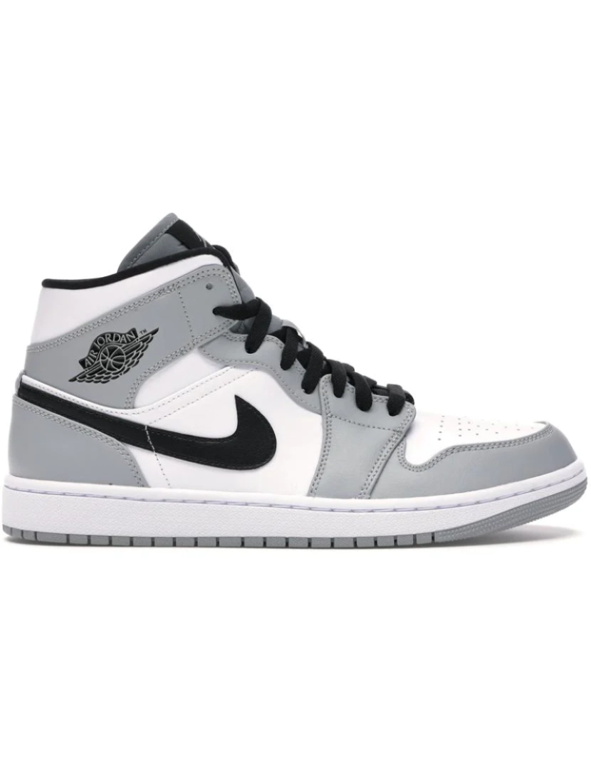 Nike - Air Jordan 1 Mid Light Smoke