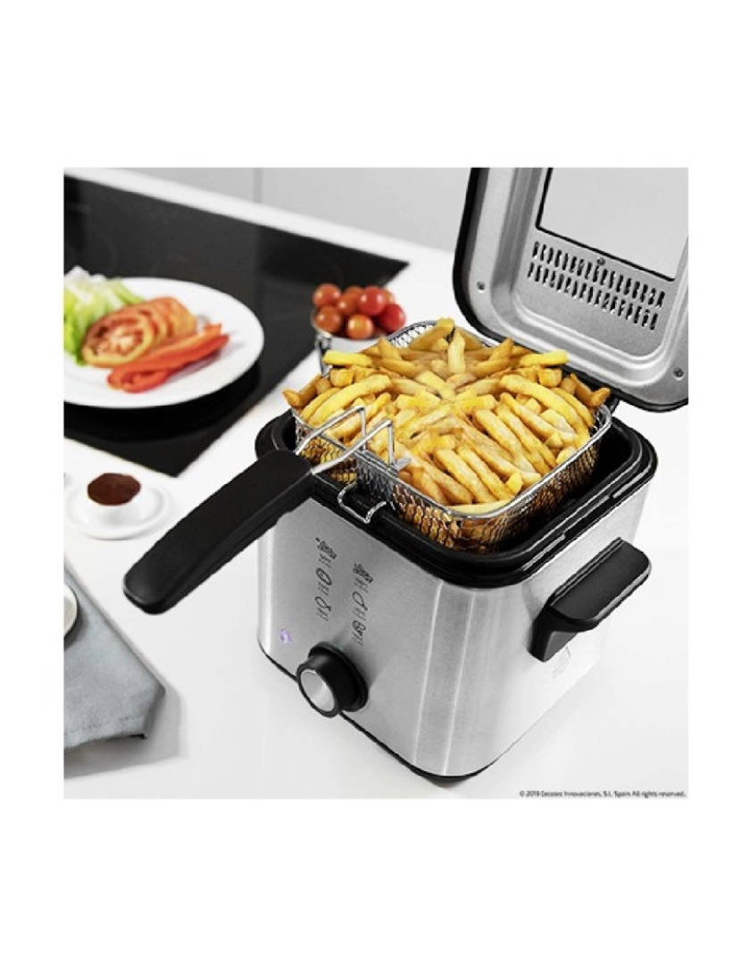 imagem de Fritadeira com óleo CleanFry Infinity 1500 Cecotec2