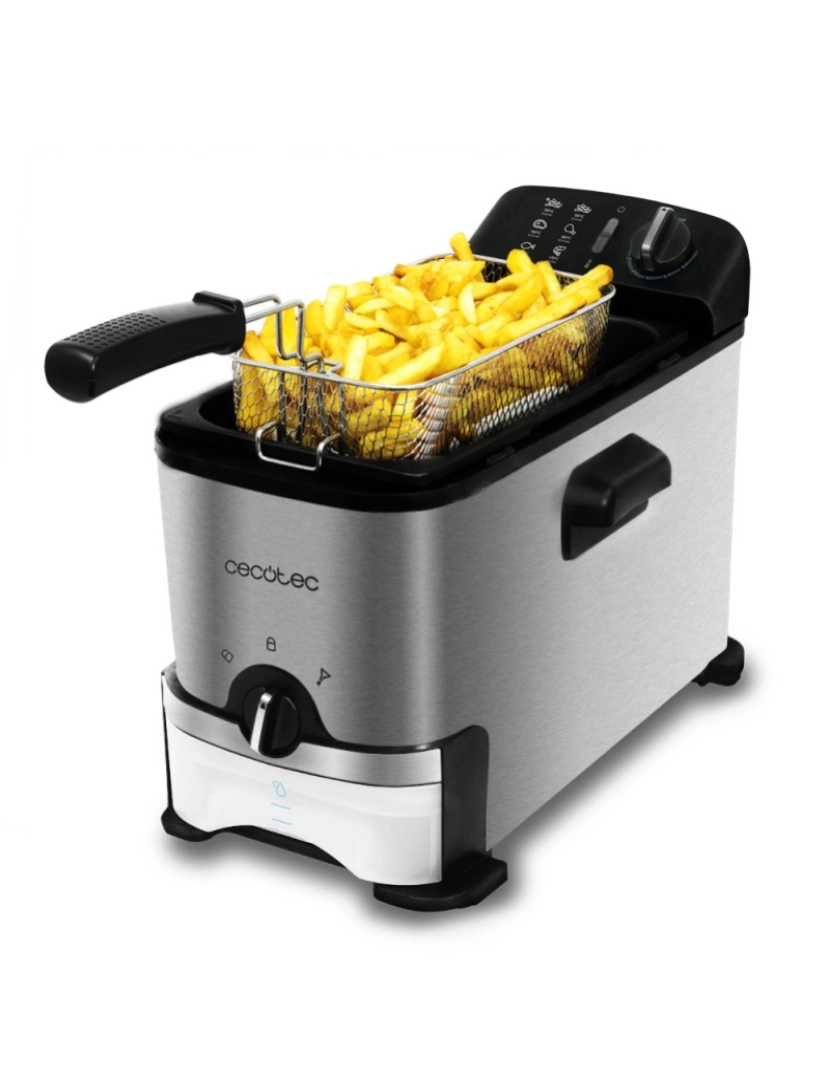 imagem de Fritadeira com óleo Cleanfry Infinity 3000 ProFilter Cecotec1