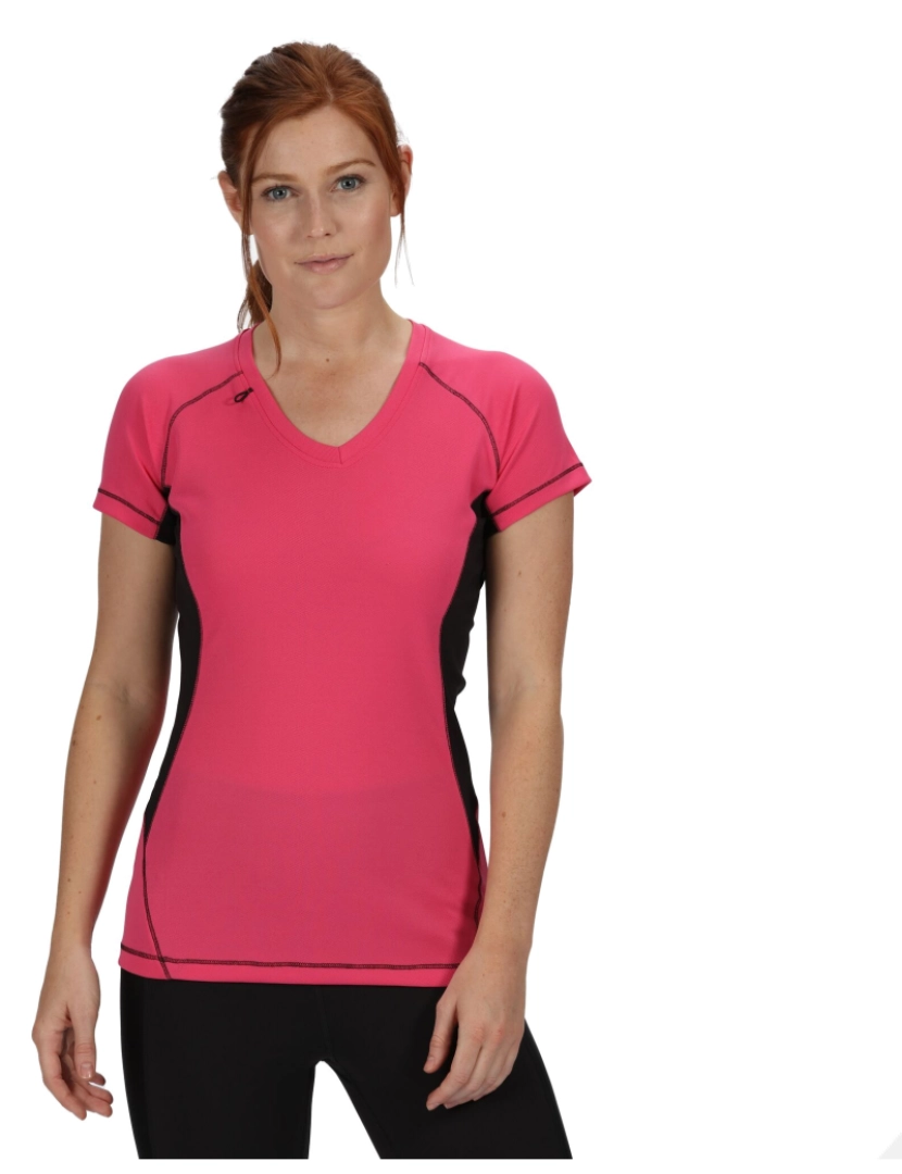 imagem de Regatta Activewear Womens Pequim manga curta T-shirt4