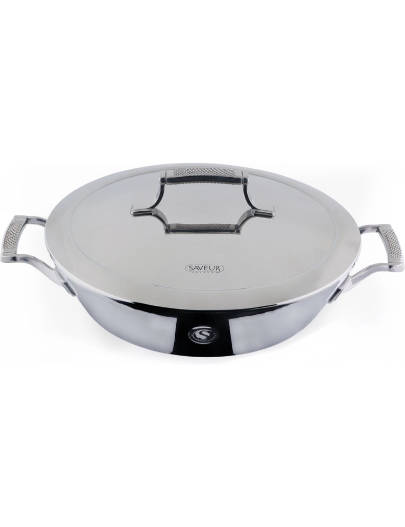 Saveur Selects - Saveur Selects - Série Voyage - Skillet 30Cm - Garantia vitalícia - Aço inoxidável