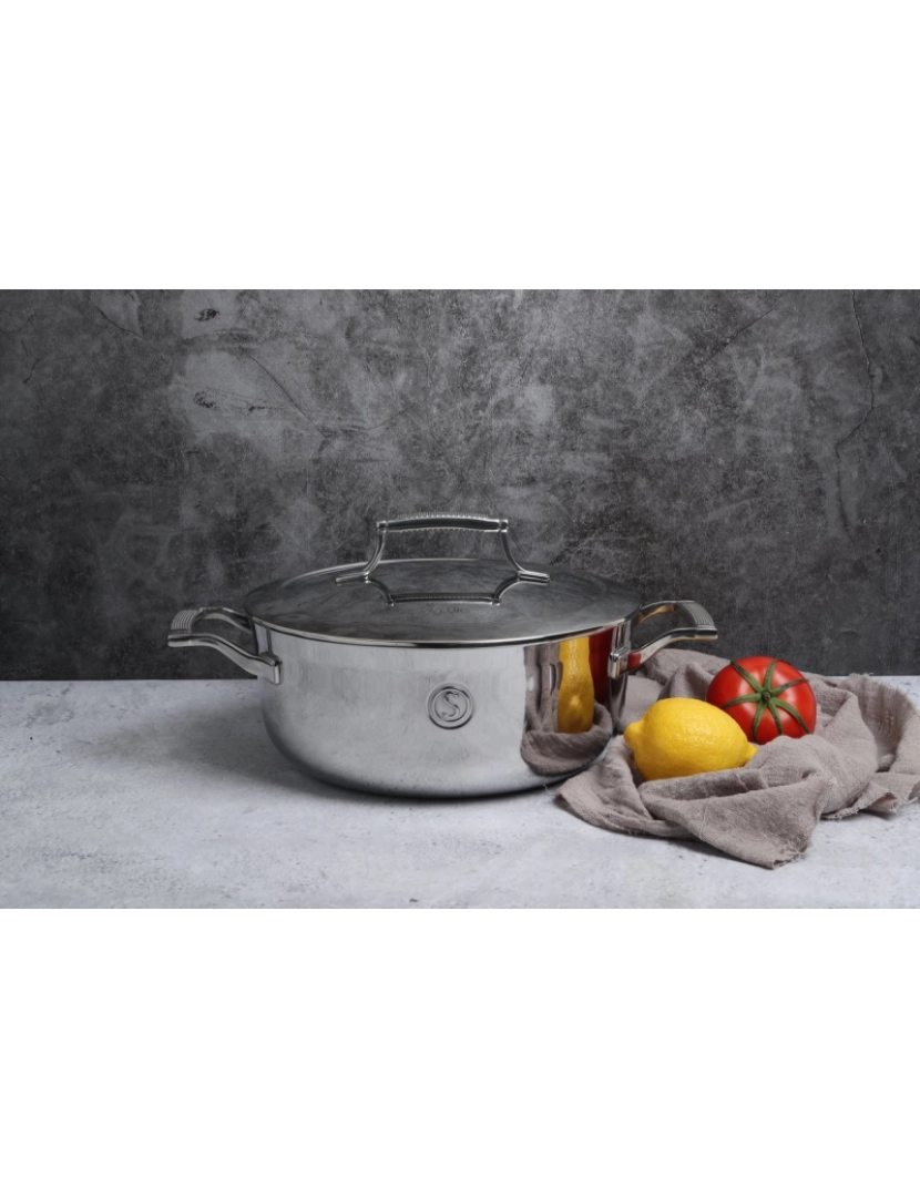 imagem de Saveur Selects - Série Voyage - Cooking Pot 25Cm - Garantia vitalícia - aço inoxidável - Incl. Lid5