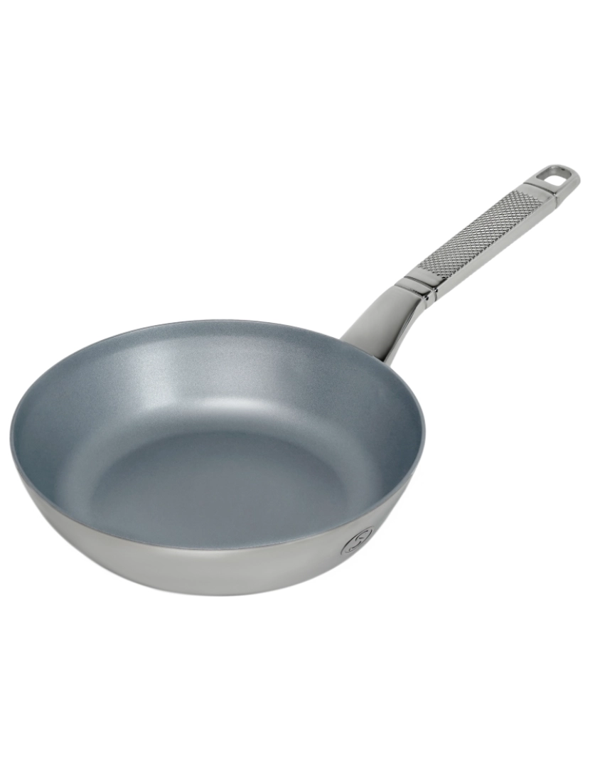 Saveur Selects - Saveur Seleciona Série Voyage - Triply Stainless Steel Induction Frying Pan - 20Cm - Non Stick - Garantia vitalícia