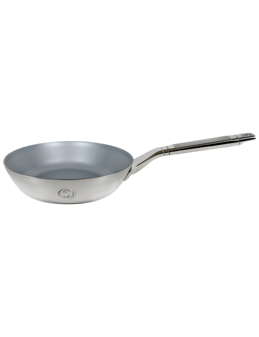 imagem de Saveur Seleciona Série Voyage - Triply Stainless Steel Induction Frying Pan - 20Cm - Non Stick - Garantia vitalícia2