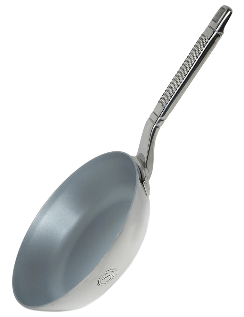 imagem de Saveur Seleciona Série Voyage - Triply Stainless Steel Induction Frying Pan - 20Cm - Non Stick - Garantia vitalícia3