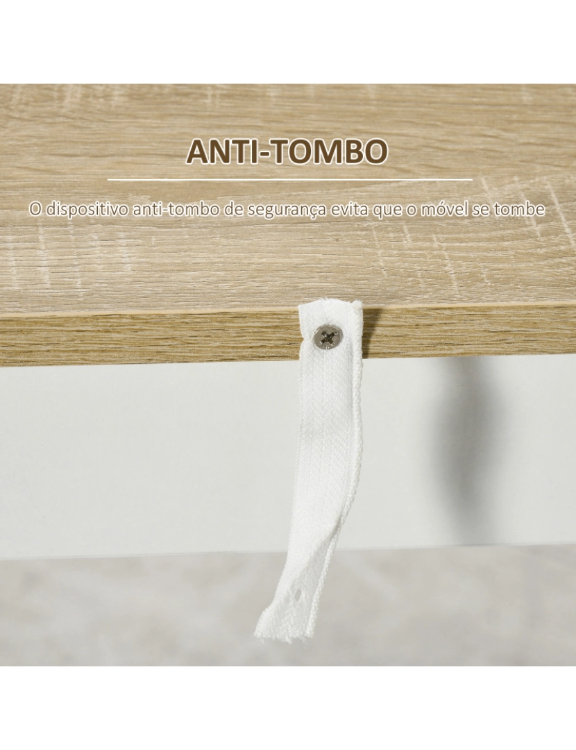imagem de Mesa de Bar 112x57x106cm cor branco 835-390WT5