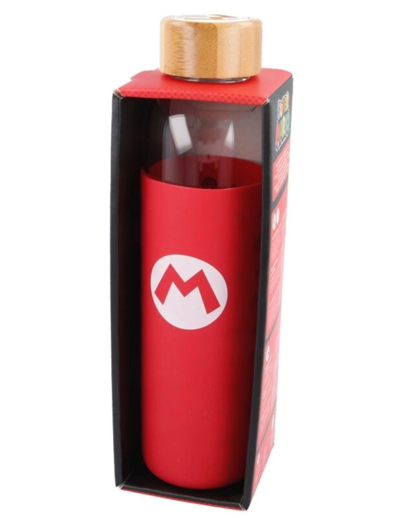 Stor - Garrafa de vidro Super Mario 585ml