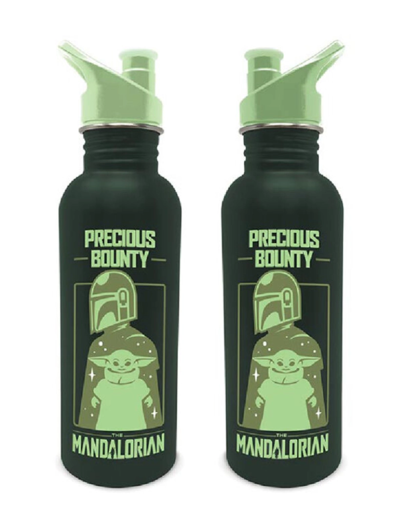 imagem de Garrafa de metal The Mandalorian Precious Bounty 700ml1