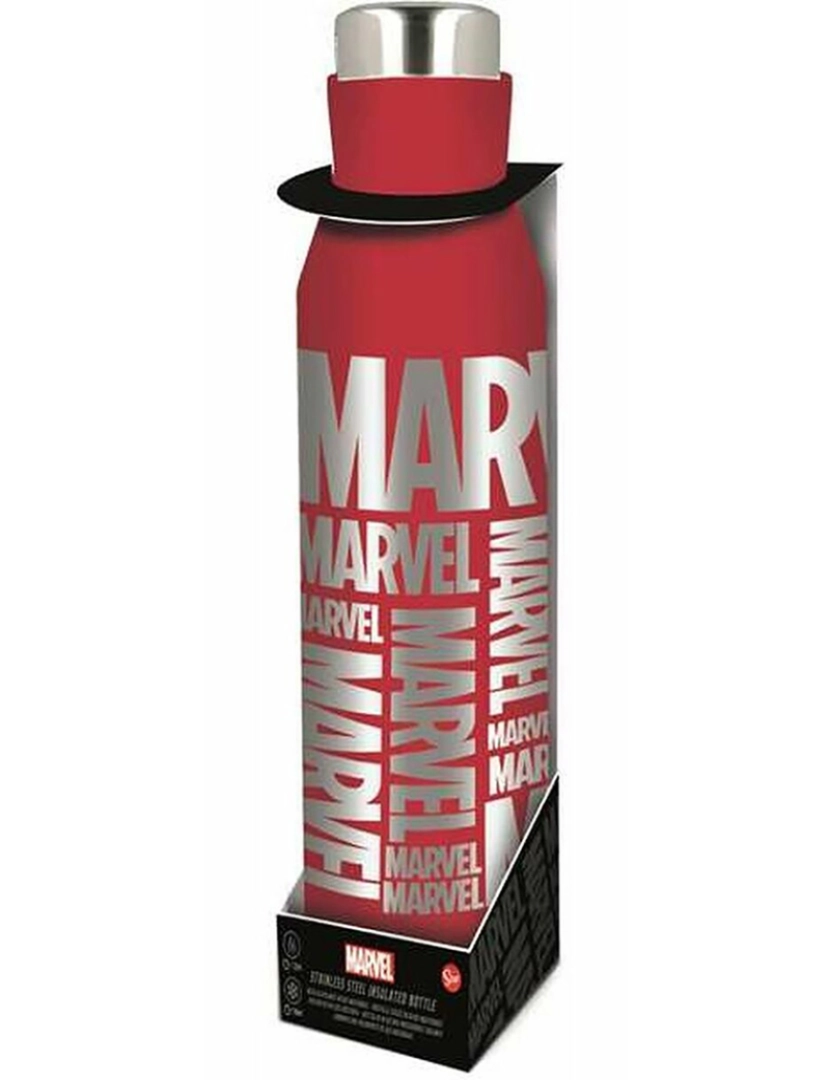 Marvel - Garrafa Térmica em Aço Inoxidável Marvel 1021 Aço inoxidável 580 ml