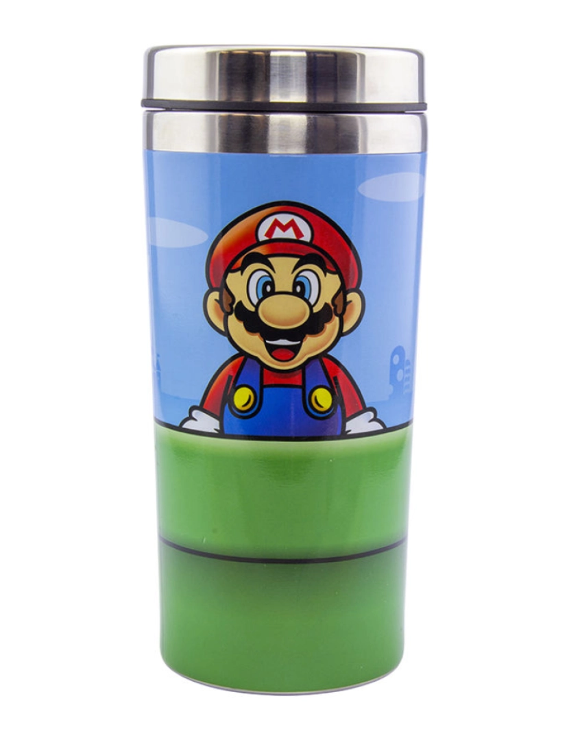 Paladone - Copo de viagem para cachimbo Super Mario 420ml