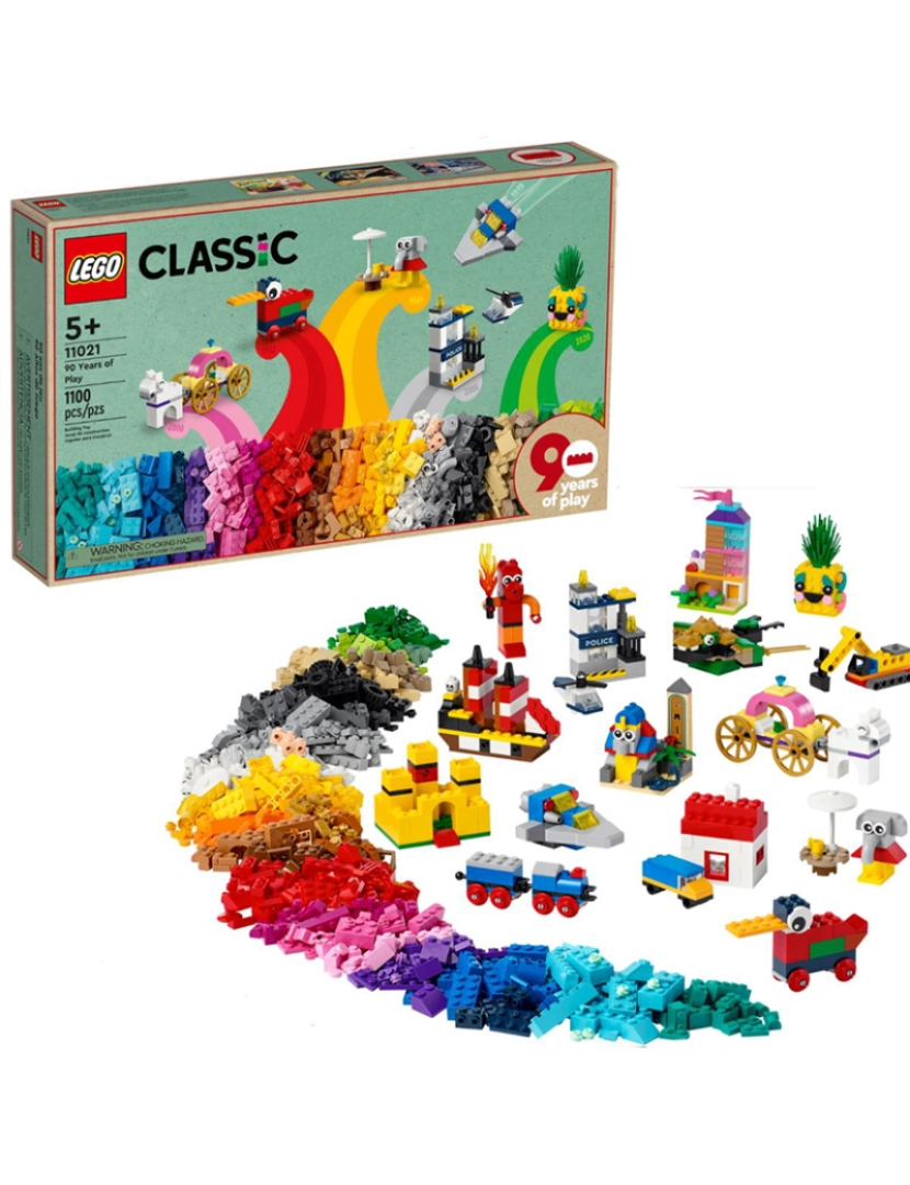 Lego - Lego Classic 90 Anos De Diversão 11021