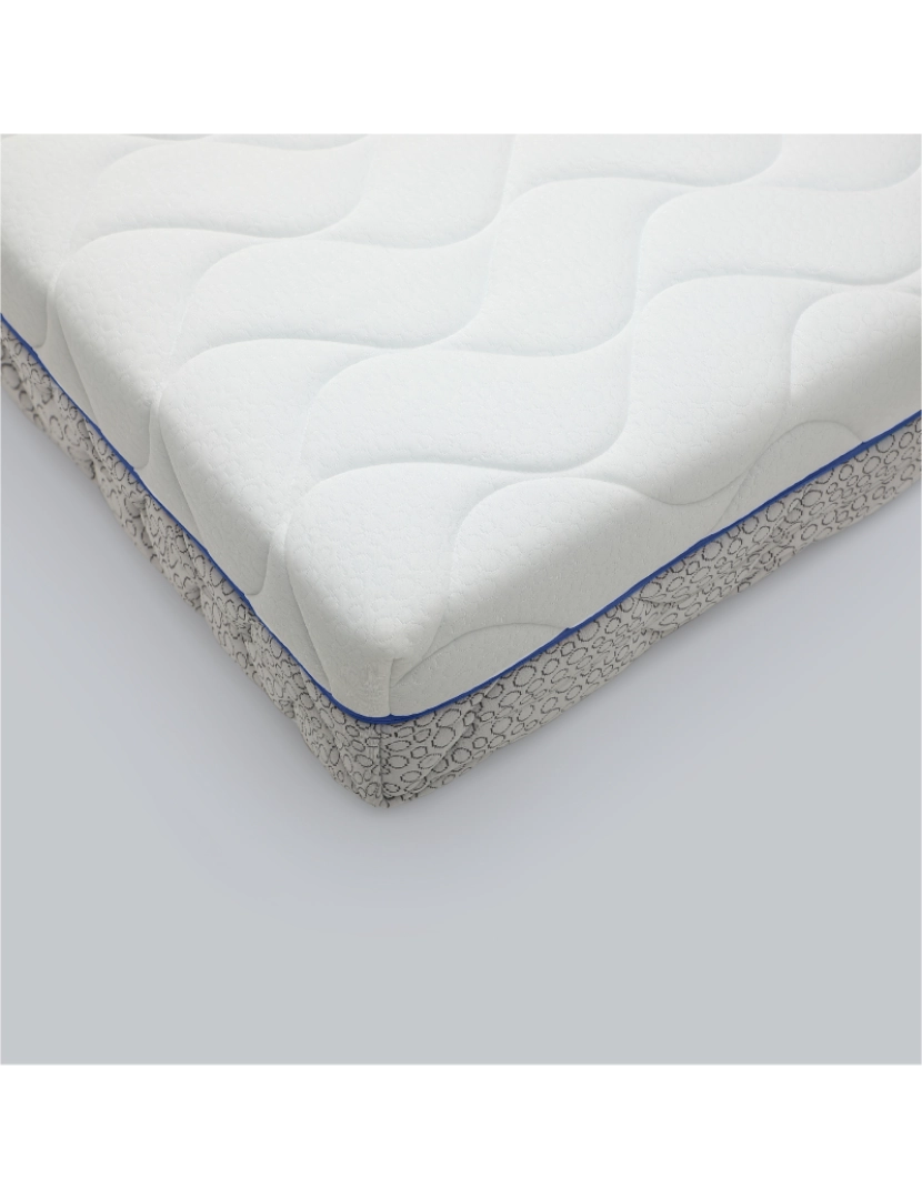 imagem de Colchão 120 x 200 Híbrido Waterfoam | Apoio elevado | Ergonómico | Capa elástica reguladora de temperatura | Removível | Naturalmente hipoalergénico5