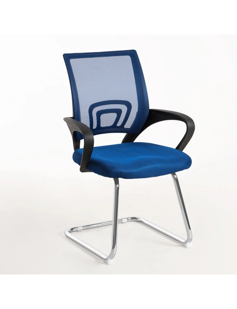 Presentes Miguel - Cadeira Confidente Midi - Azul