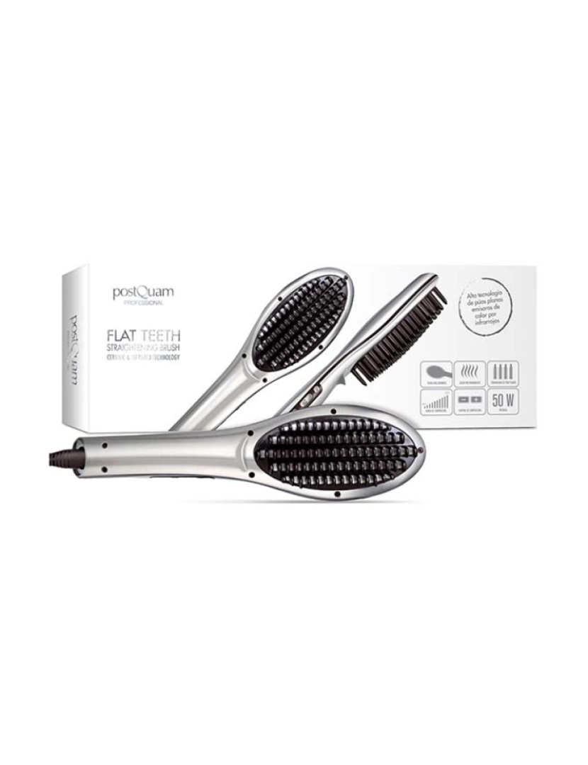 Postquam - Escova de Cabelo Dentes Planos