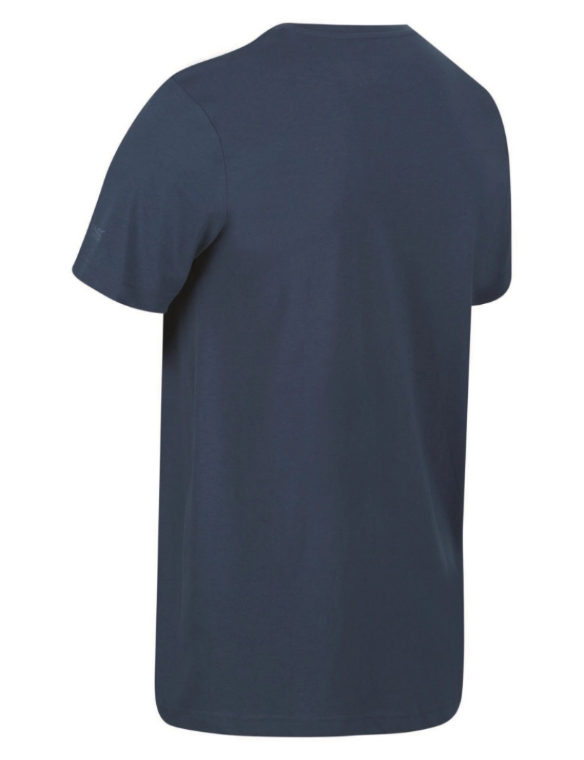 imagem de Regatta Mens Breezed impressão gráfica T-shirt4