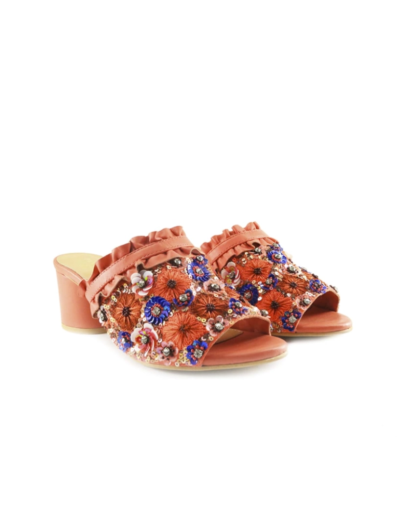 imagem de Shoes Parodi Sunshine Coral1