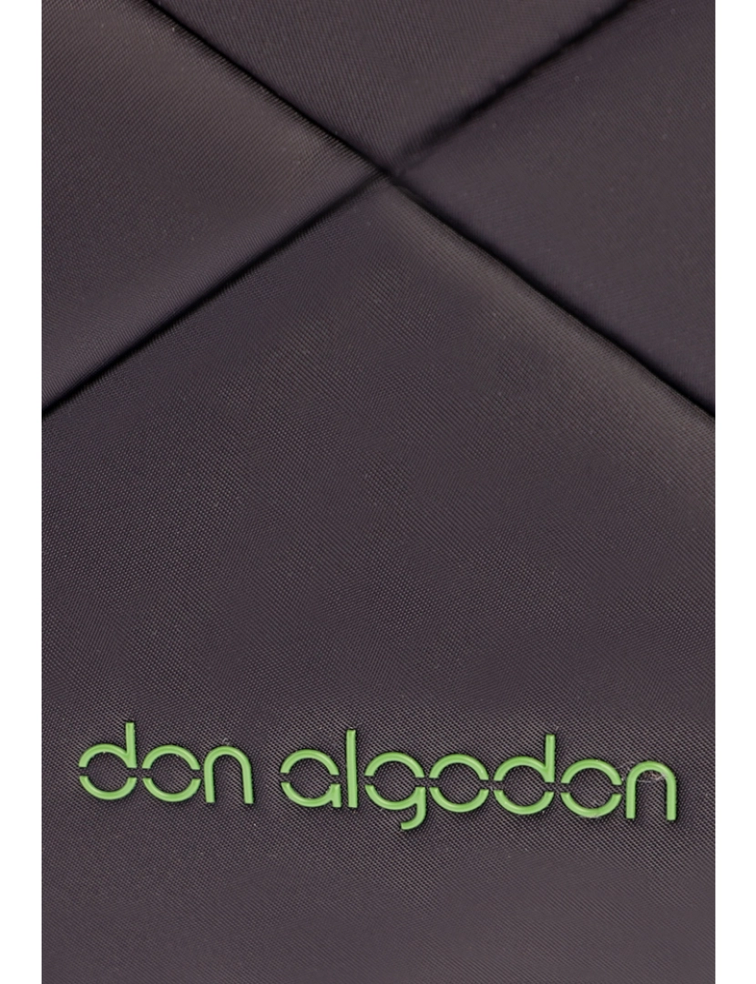 imagem de Bolso Bandolera para mulheres Don Algodon Arcadia Têxtil preto com Cremallera5