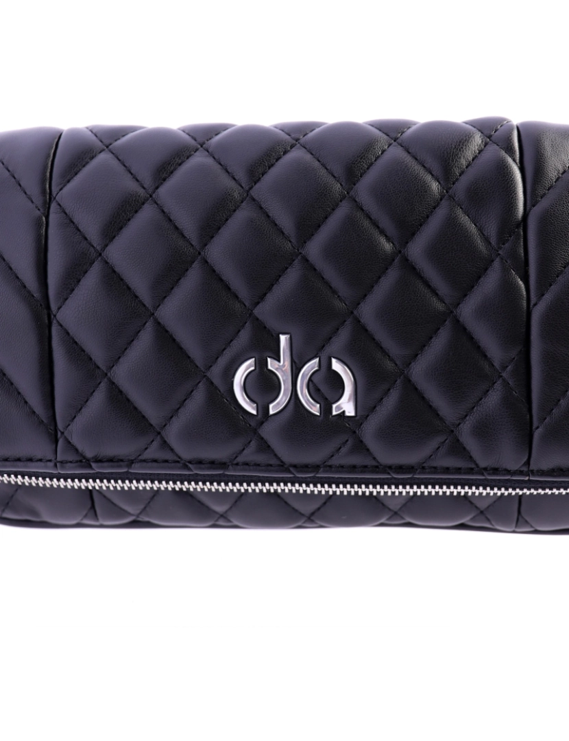 imagem de Bolso Bandolera para mulheres Don Algodon Elisa Negro com Cremallera5